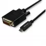 “StarTech.com” 3 m USB-C į DVI laidas – 1080p (vienos jungties) USB Type-C (DP Alt Mode HBR2) į DVI-D skaitmeninio vaizdo adapterio laidas – veikia su “Thunderbolt 3” – nešiojamojo kompiuterio prie DVI monitoriaus/ekrano