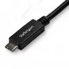 “StarTech.com” 3 m USB-C į DVI laidas – 1080p (vienos jungties) USB Type-C (DP Alt Mode HBR2) į DVI-D skaitmeninio vaizdo adapterio laidas – veikia su “Thunderbolt 3” – nešiojamojo kompiuterio prie DVI monitoriaus/ekrano