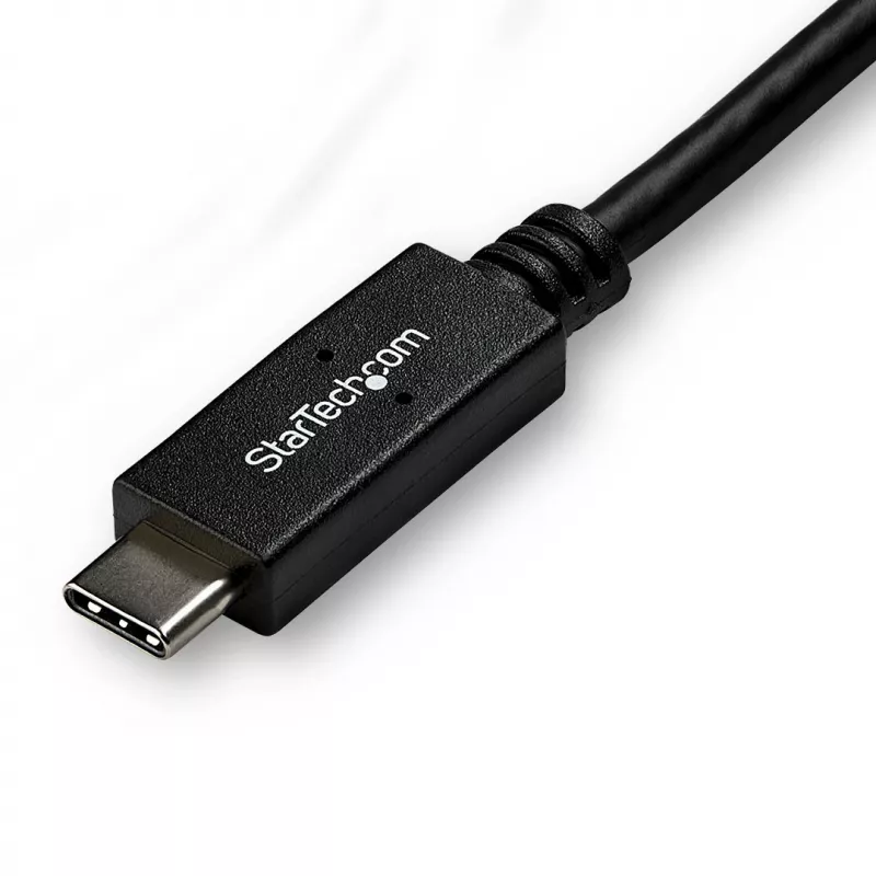 “StarTech.com” 3 m USB-C į DVI laidas – 1080p (vienos jungties) USB Type-C (DP Alt Mode HBR2) į DVI-D skaitmeninio vaizdo adapterio laidas – veikia su “Thunderbolt 3” – nešiojamojo kompiuterio prie DVI monitoriaus/ekrano
