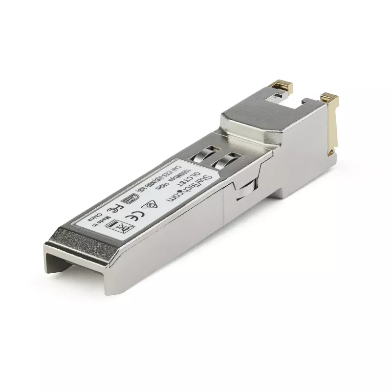 StarTech.com Juniper SFP-1GE-T suderinamas SFP modulis - 1000BASE-T - SFP į RJ45 Cat6/Cat5e - 1GE Gigabit Ethernet SFP - RJ-45 100m
