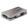 StarTech.com USB-C daugiafunkcis adapteris, 4K 60Hz HDMI 2.0b, HDR, USB 3.2 Gen 2 10Gbps šakotuvas (2xUSB-C, 1xUSB-A), 100W PD pralaidumas, mini kelioninis dokas, 12 colių/30cm kabelis, nešiojamojo kompiuterio prijungimo stotelė