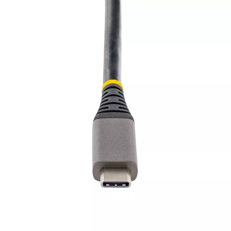 StarTech.com USB-C daugiafunkcis adapteris, 4K 60Hz HDMI 2.0b, HDR, USB 3.2 Gen 2 10Gbps šakotuvas (2xUSB-C, 1xUSB-A), 100W PD pralaidumas, mini kelioninis dokas, 12 colių/30cm kabelis, nešiojamojo kompiuterio prijungimo stotelė
