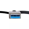 StarTech.com USB prie dviejų HDMI adapterio, USB A/C prie 2 HDMI ekranų (1x 4K30Hz, 1x 1080p), integruotas USB-A į C adapteris, 10 cm kabelis, USB 3.0 į HDMI ekrano adapteris, Windows ir macOS