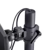 StarTech.com stalinis laikiklis 2 vertikaliai sukrautiems monitoriams, dvigubas 49 colių, bendra apkrova 70 svarų (32 kg), C formos spaustuvas, greito atlaisvinimo VESA sistema, plačiaekranis 16:9 / itin platus 32:9, TAA