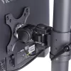 StarTech.com stalinis laikiklis 2 vertikaliai sukrautiems monitoriams, dvigubas 49 colių, bendra apkrova 70 svarų (32 kg), C formos spaustuvas, greito atlaisvinimo VESA sistema, plačiaekranis 16:9 / itin platus 32:9, TAA
