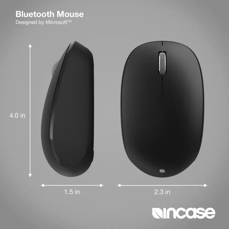 Incase Designed by Microsoft Bluetooth pelė, skirta kelionėms, abiem rankoms tinkama
