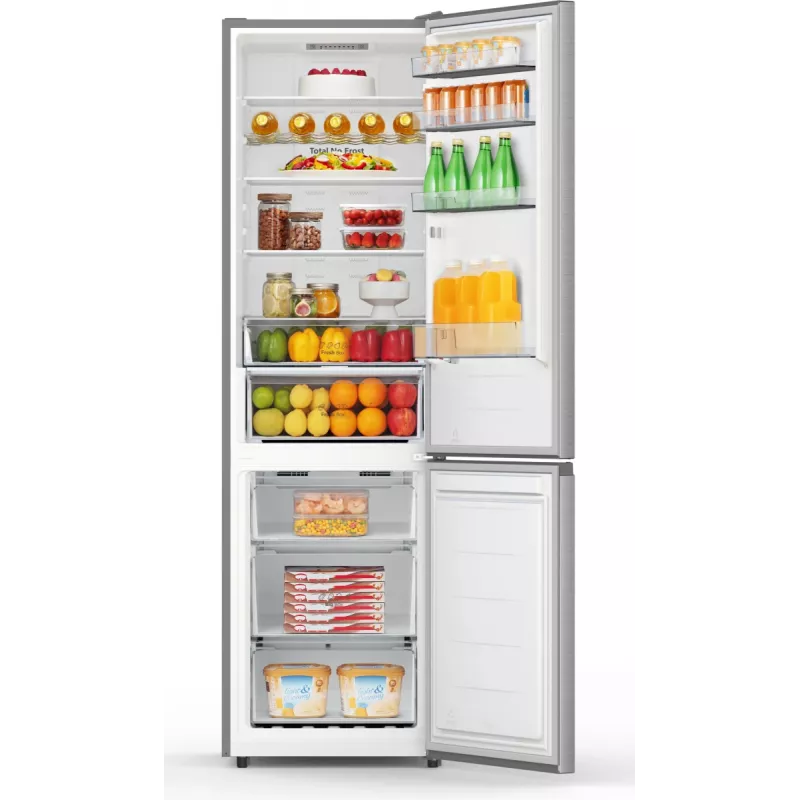 Hisense RB440N4ACA Laisvai pastatomas 336 L Nerūdijantis plienas