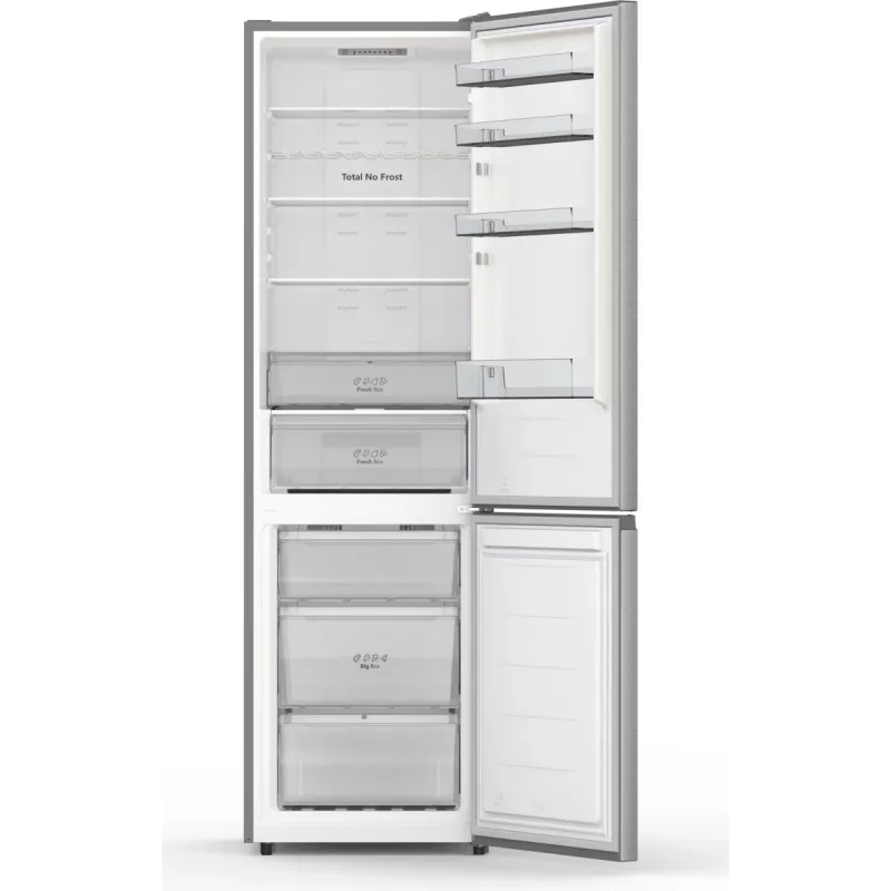 Hisense RB440N4ACA Laisvai pastatomas 336 L Nerūdijantis plienas