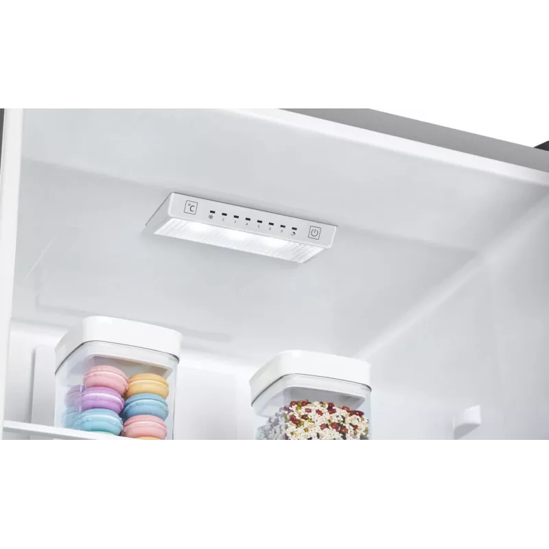 Hisense RB440N4ACA Laisvai pastatomas 336 L Nerūdijantis plienas