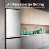 Hisense RB440N4ACA Laisvai pastatomas 336 L Nerūdijantis plienas