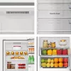 Hisense RB440N4ACA Laisvai pastatomas 336 L Nerūdijantis plienas