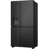 Hisense RS818N4TFC šaldytuvas-šaldiklis side-by-side Laisvai pastatomas 632 L Juoda, Nerūdijantis plienas