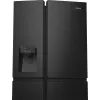 Hisense RS818N4TFC šaldytuvas-šaldiklis side-by-side Laisvai pastatomas 632 L Juoda, Nerūdijantis plienas