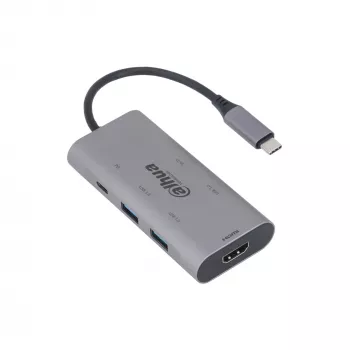 Dahua Technology 7 viename USB 3.1 Type-C į USB 3.0 + HDMI + SD/TF + PD prijungimo stotelė