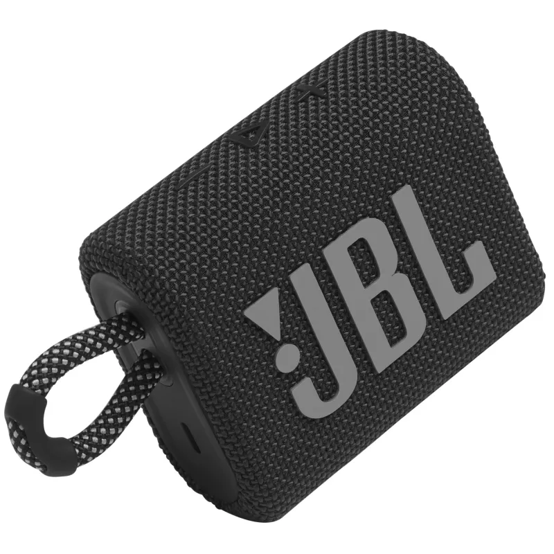 JBL GO 3 JUODA, 3,81 cm (1,5 colio), 4,7 cm, 4,2 W, 110 - 20000 Hz, 85 dB, 4,2 W