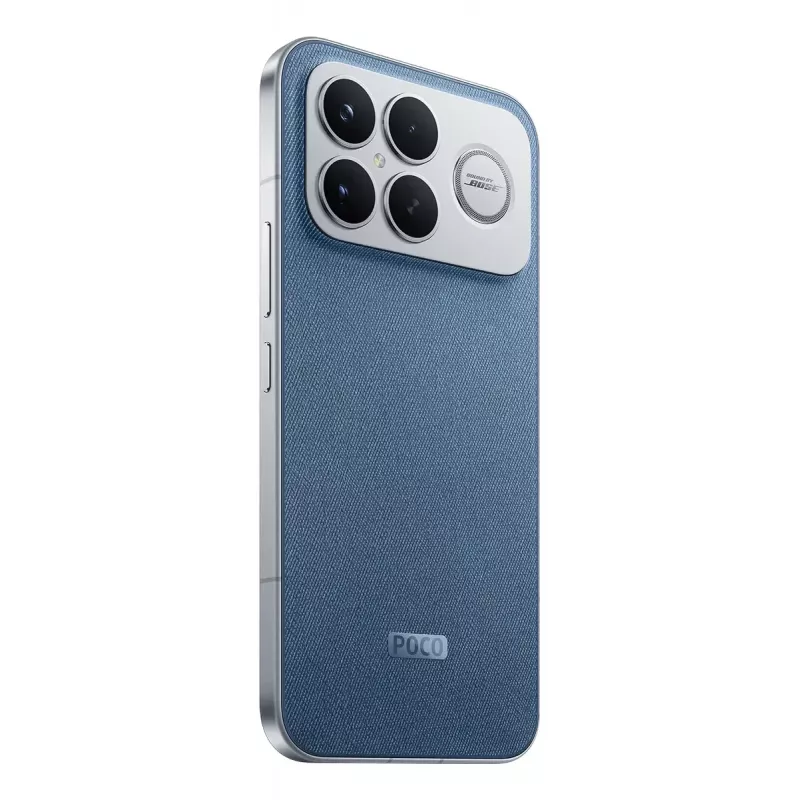 Išmanusis telefonas POCO F8 Ultra – Snapdragon 8 Elite Gen 5, 12 GB RAM, 256 GB, 6,9 col. 2608×1200, Dual SIM, 5G, 50 MP triguba kamera, 6500 mAh, Mėlynas