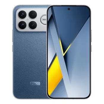 Išmanusis telefonas POCO F8 Ultra – Snapdragon 8 Elite Gen 5, 12 GB RAM, 256 GB, 6,9 col. 2608×1200, Dual SIM, 5G, 50 MP triguba kamera, 6500 mAh, Mėlynas