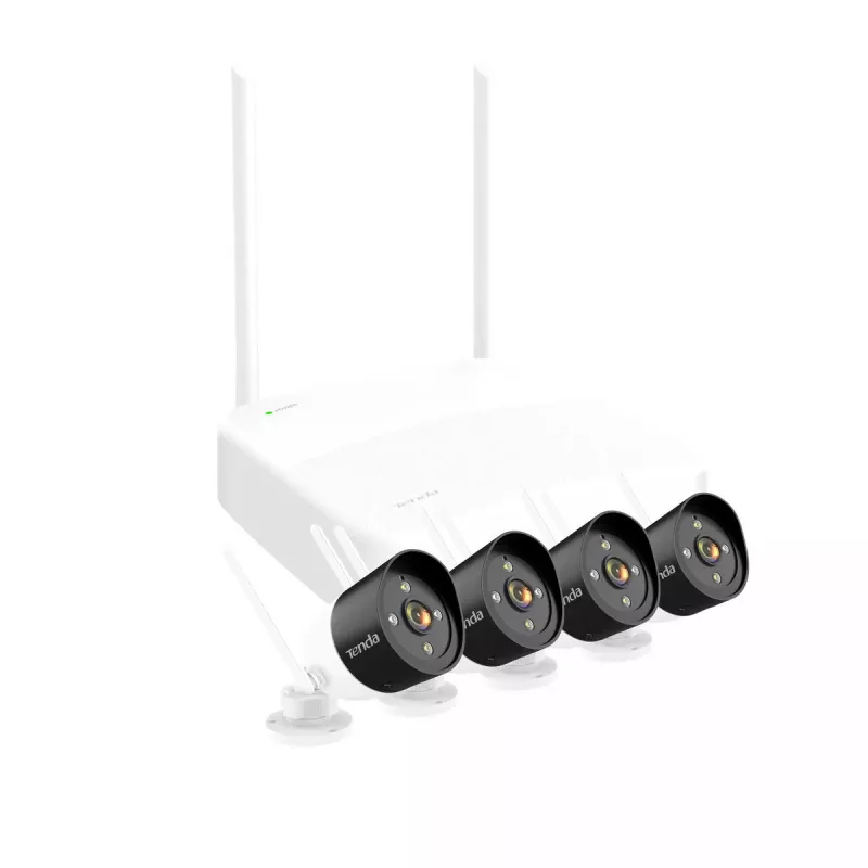 Apsaugos kamerų rinkinys Tenda K4W-3TC laidinis ir belaidis 4 kanalų