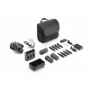 DJI Mavic 4 Pro kvadrokopteris — 100 MP kamera, 12288×8192 px, 6654 mAh baterija, 41000 m nuotolis, 27 m/s, 1,063 kg, pilka