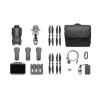 DJI Mavic 4 Pro kvadrokopteris — 100 MP kamera, 12288×8192 px, 6654 mAh baterija, 41000 m nuotolis, 27 m/s, 1,063 kg, pilka