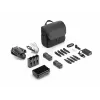DJI Mavic 4 Pro kvadrokopteris — 100 MP kamera, 12288×8192 px, 6654 mAh baterija, 41000 m nuotolis, 27 m/s, 1,063 kg, pilka