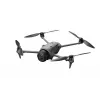 DJI Mavic 4 Pro kvadrokopteris — 100 MP kamera, 12288×8192 px, 6654 mAh baterija, 41000 m nuotolis, 27 m/s, 1,063 kg, pilka
