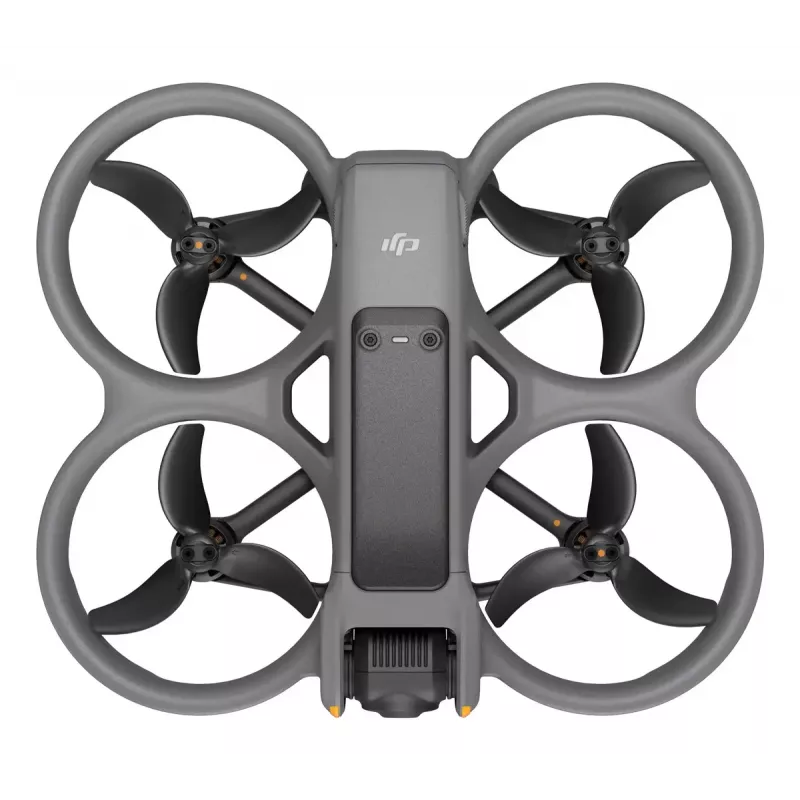 Dronas DJI Avata 2 Fly Smart Combo — 4 rotorių kvadrokopteris, 48 MP kamera, 3840×2160 vaizdo įrašas, 2150 mAh baterija, Wi‑Fi ir Bluetooth