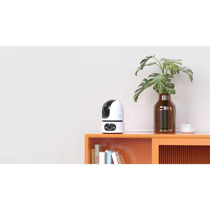 IP apsaugos kamera IMOU Ranger Dual Pro 6MP — Vidaus, stalinė, 2304×1296, 3,6 mm, 8× skaitmeninis priartinimas, 91°×47° matymo kampai