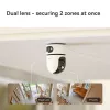 IP apsaugos kamera IMOU Ranger Dual Pro 6MP — Vidaus, stalinė, 2304×1296, 3,6 mm, 8× skaitmeninis priartinimas, 91°×47° matymo kampai