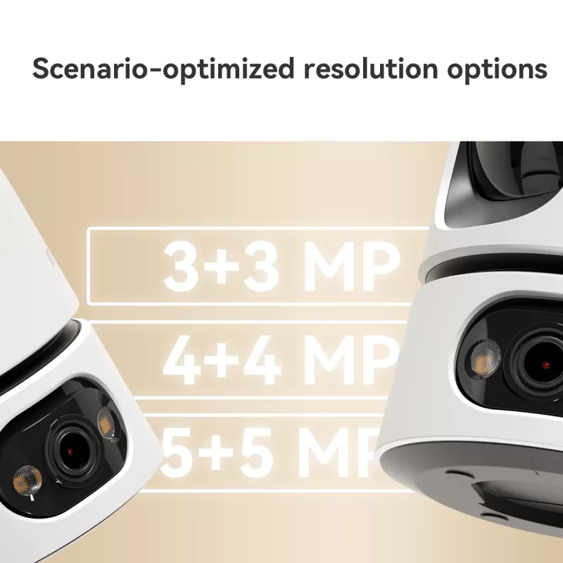 IP apsaugos kamera IMOU Ranger Dual Pro 6MP — Vidaus, stalinė, 2304×1296, 3,6 mm, 8× skaitmeninis priartinimas, 91°×47° matymo kampai