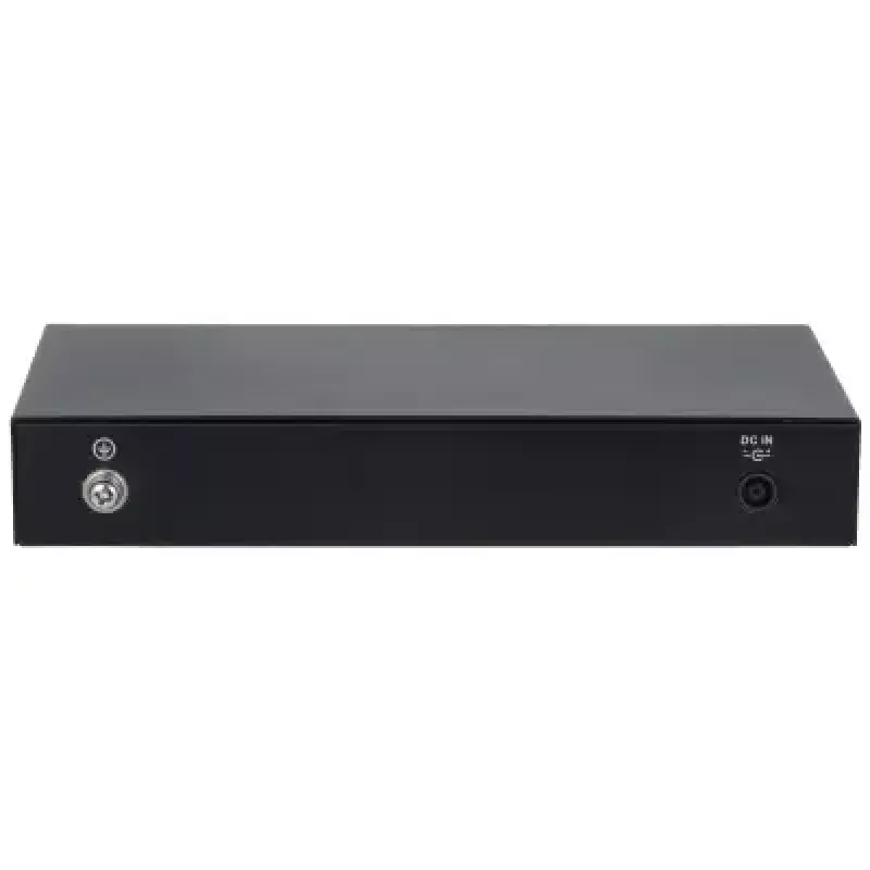 Valdomas L2 Gigabit PoE komutatorius DAHUA CS4010-8GT-60 — 10x Gigabit (10/100/1000), 20 Gbit/s, 8000 MAC, Stalinis/Sieninis, Juoda