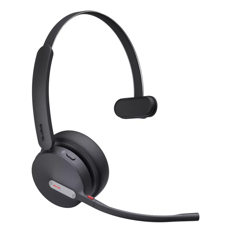 Yealink BH70 Mono UC USB-A ausinės, belaidės, 20 - 20000 Hz, biurui / skambučių centrui, 91 g, ausinės, juodos