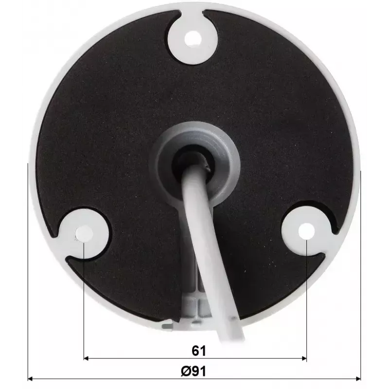 Kulkos tipo IP apsaugos kamera Dahua Technology DH-IPC-HFW1431T-ZS-2812-S4, 2688 x 1520 pikseliai