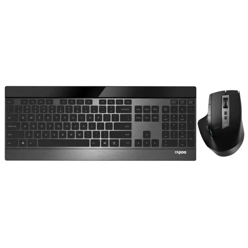 Klaviatūra ir pelė Rapoo 9900m Office QWERTZ juoda