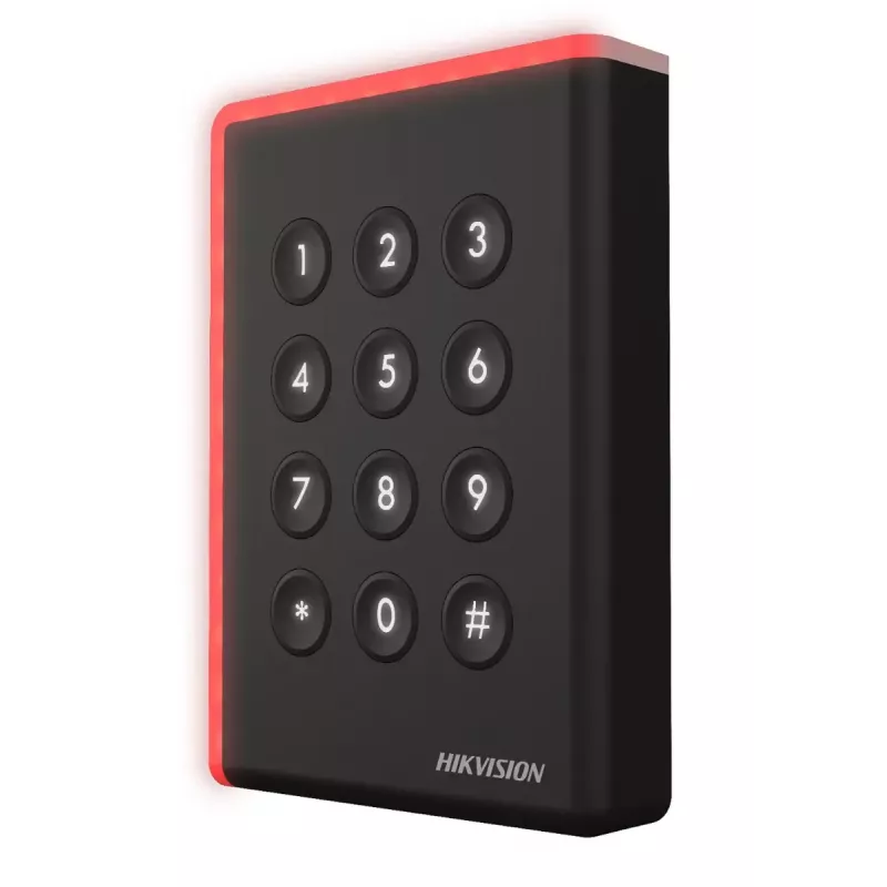 Prieigos kontrolės skaitytuvas Hikvision DS-K1108AEK juodas DC 12V 123x88x21mm