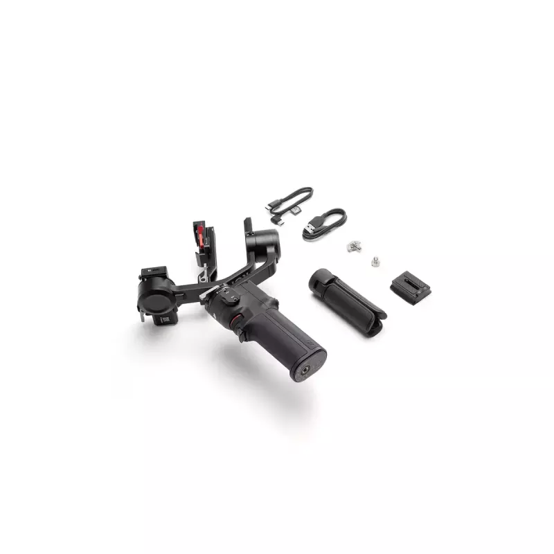 Rankinis kameros stabilizatorius DJI RS 3 Mini Juoda 2 kg keliamoji galia 795 g svoris