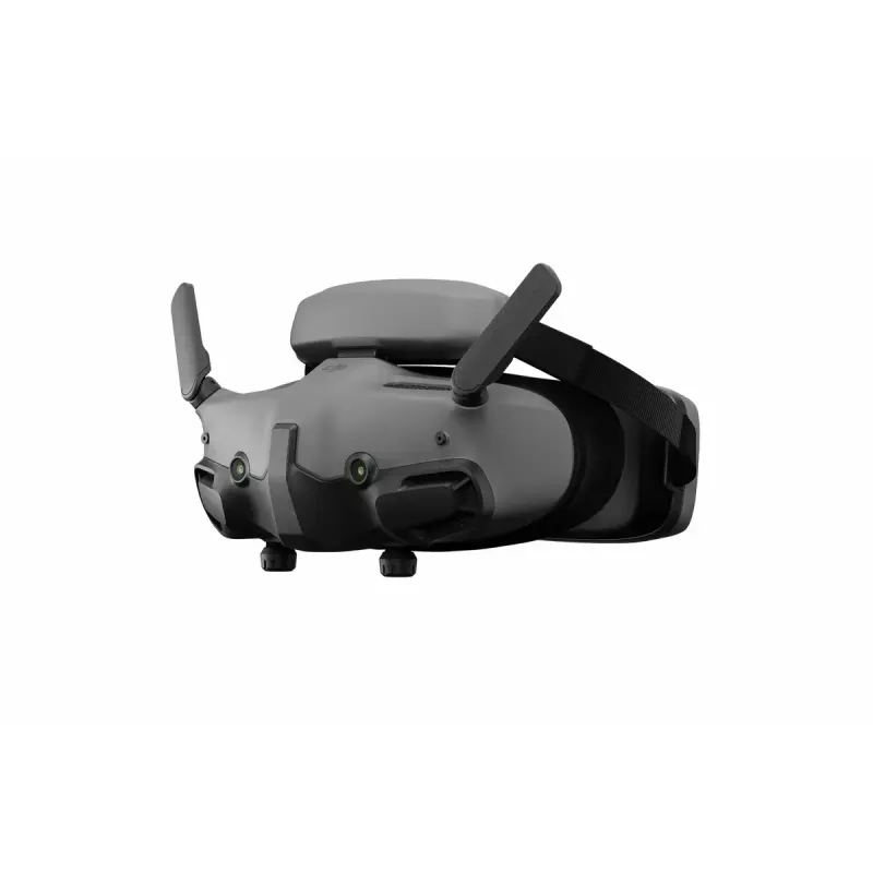 Atskiras ant galvos montuojamas ekranas DJI Goggles 3 Micro-OLED 1920x1080, reguliuojamas atstumas tarp vyzdžių, 0,47 kg, pilka/juoda