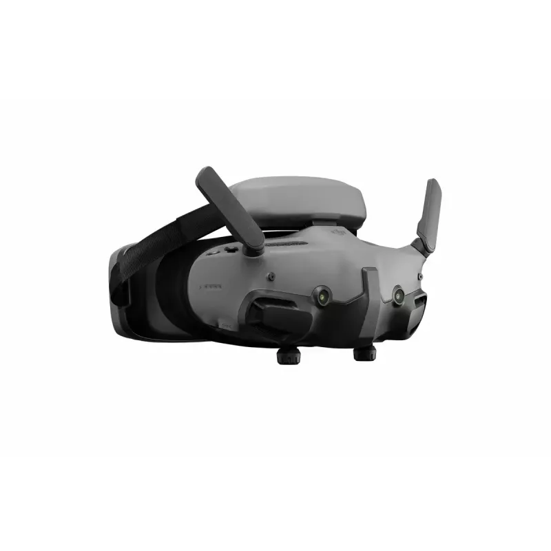 Atskiras ant galvos montuojamas ekranas DJI Goggles 3 Micro-OLED 1920x1080, reguliuojamas atstumas tarp vyzdžių, 0,47 kg, pilka/juoda