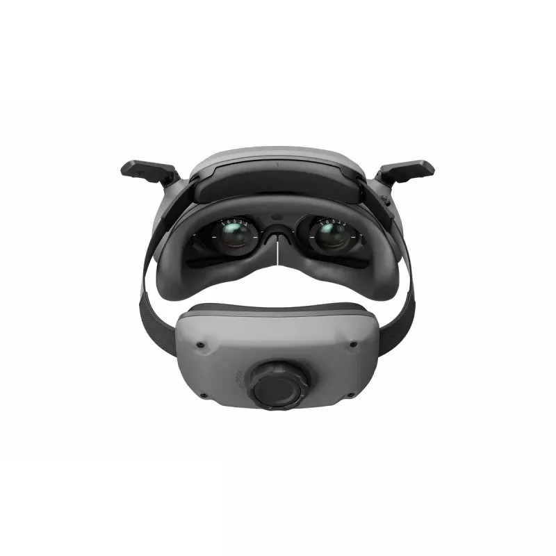 Atskiras ant galvos montuojamas ekranas DJI Goggles 3 Micro-OLED 1920x1080, reguliuojamas atstumas tarp vyzdžių, 0,47 kg, pilka/juoda