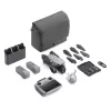 Drono kvadrokopteris DJI Air 3s Fly More Combo — 50 MP kamera, 4K 3840×2160, 27 m/s, 32 000 m nuotolis, 4276 mAh baterija, pilkas