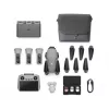 Drono kvadrokopteris DJI Air 3s Fly More Combo — 50 MP kamera, 4K 3840×2160, 27 m/s, 32 000 m nuotolis, 4276 mAh baterija, pilkas