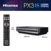 Hisense PX3 projekcinis televizorius Ultra trumpo nuotolio projektorius 2800 ANSI liumenų UHD 4K (3840x2160) Juoda, Tamsiai pilka