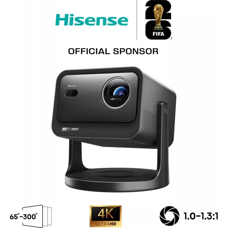 Projektorius HISENSE C3 4K Trichroma Laser Beamer 2 500 ANSI liumenų, modelis 20017736