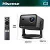 Projektorius HISENSE C3 4K Trichroma Laser Beamer 2 500 ANSI liumenų, modelis 20017736