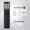 TV Hisense 50Q7S 50 colių (127 cm) QLED 4K Ultra HD išmanusis televizorius, Direct-LED, HomeOS, Wi‑Fi, juodas