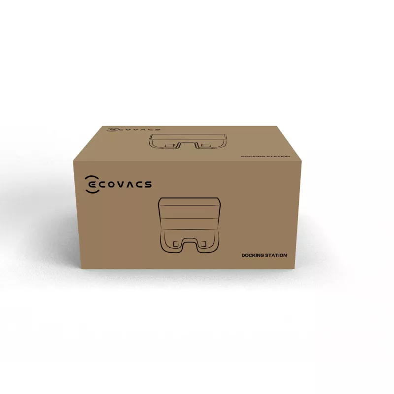 Įkrovimo bazė Ecovacs D-CD01-2051 robotui dulkių siurbliui, suderinami modeliai, juoda/baltas