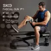 Rankinis perkusinis ir vibracinis kaklo bei pečių masažuoklis SKG F1 Pro, baterija 10 W, pilkas, 461 g