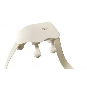 Kaklo ir pečių masažuoklis SKG HS500-2, baterija 10W, įmontuota baterija, šiluma, 0,88 kg, baltas