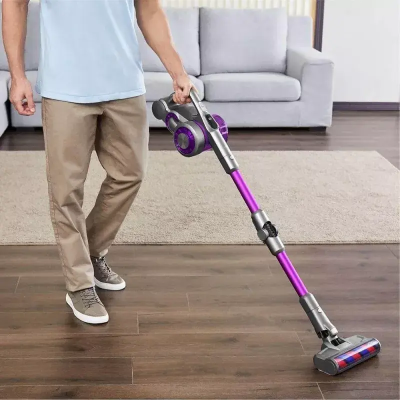 Stick vacuum Jimmy JV85 Pro 2-in-1 belaidis, 600 W variklis, 25000 Pa siurbimas, HEPA filtracija, beciklis