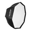 Softbox Godox SB-GUE120 juodas 120 cm nailonas su difuzoriais ir tinkleliu